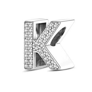 Pandora Letter K Alphabet Charm - Sterling Silver S925 Initial - NWT